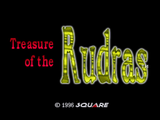 Rudra no Hiho title screen for Super Famicom